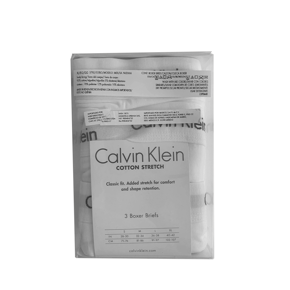 3 Pk Boxer Brief Calvin Klein