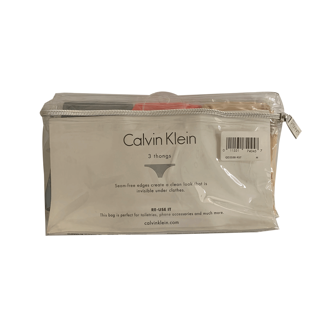 Thong 3Pk Calvin Klein