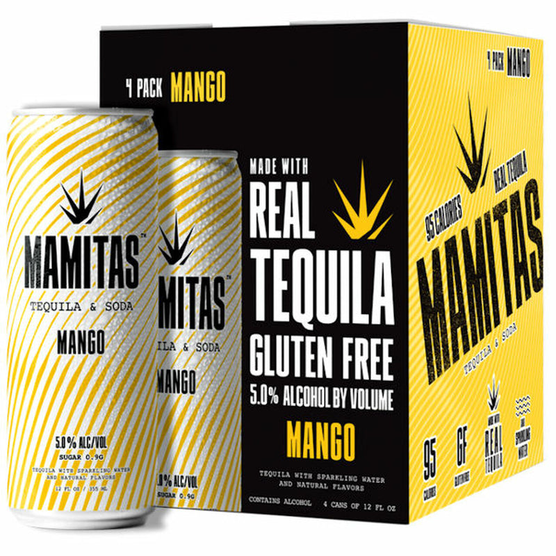 4 Pack Mamitas Tequila & Soda Mango
