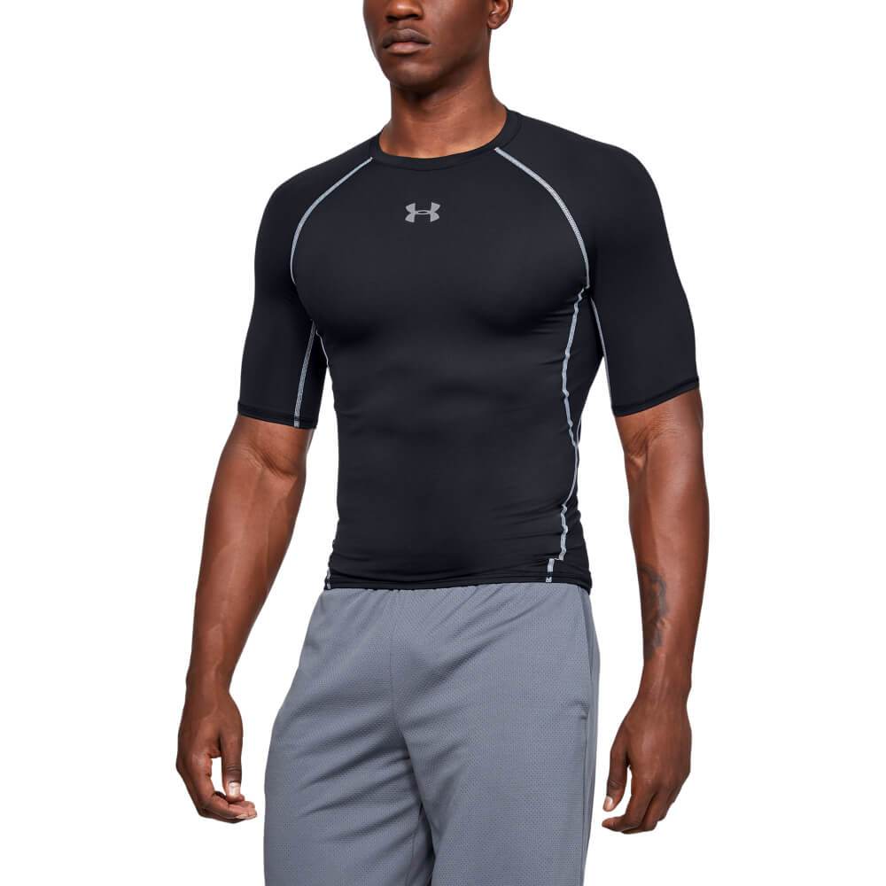 Camiseta de Compresión Manga Corta Under Armour HeatGear® Armour para Hombre