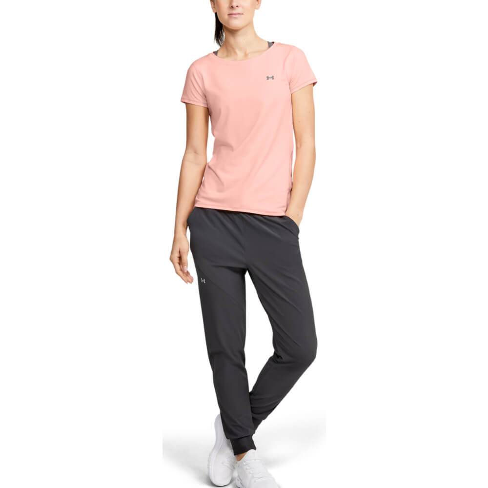 T-Shirt Manga Corta HeatGear® Armour para Mujer