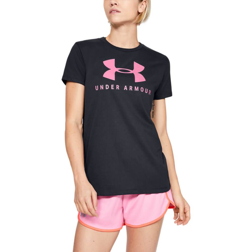 T-Shirt Under Armour Graphic Sportstyle Classic Crew para Mujer